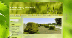 Desktop Screenshot of kulturpeyzajfidancilik.com